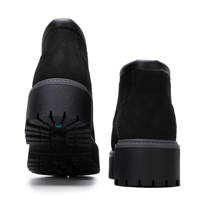 Timberland Stone Street Chukka Удобные Мягкие Ботильоны Женские ботинки Черный TB0A5REN015