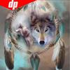 5d Diy Painting Full Diamond Broderies Diamants Wolf Cartoon Decorate Diamond Mosaic Gift Embroidery