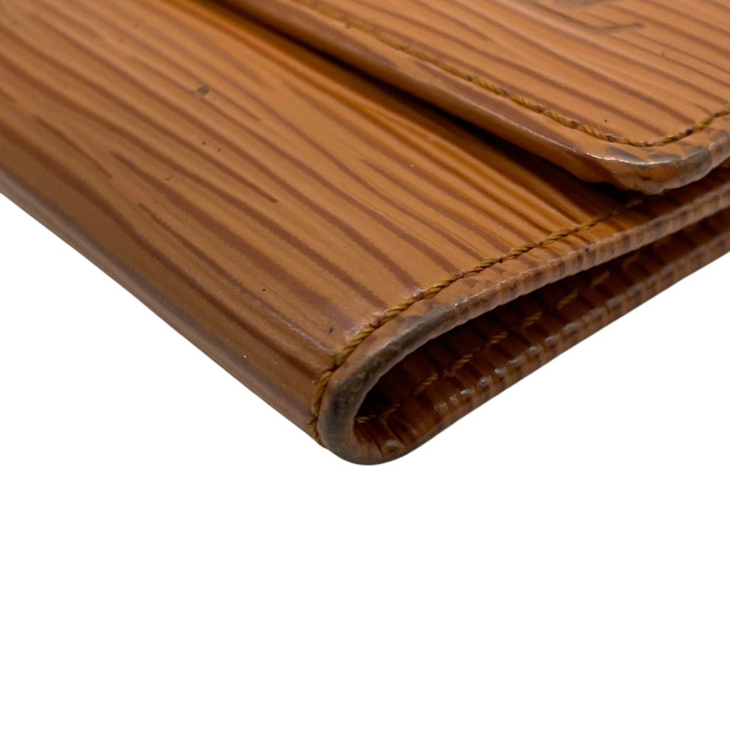 Б/у Держатель для ключей LOUIS VUITTON Коричневая кожа унисекс