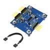 Адаптер-конвертер USB 2.0 9Pin с 1 на 2 порта, двойной канал, стабильность сигнала, для цветных вентиляторов, WiFi-карт, расширения аппаратного обеспечения ПК