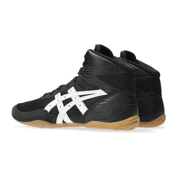 (GS) ASICS Matflex 7 'Black White' Kids' 1084A011-001