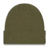 Зимняя шапка - New Era - COLOUR CUFF оливковая - Мужская - 100% акрил - Осень / Зима