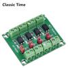 PC817 3.3V-30V 2 Way 4 Channel Optocoupler Isolation Board Voltage Converter Adapter Module Driver Photoelectric Isolated Module