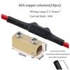10/20/60A Brass Terminal Block with Heat Shrink Tubing Wire Connector Nut Kit  Automotive