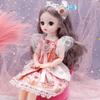 30 Cm Doll Princess Dress Up 4D Blinking Doll Girl Play House Children's Toys