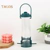 Outdoor Hanging Bird Feeder Hummingbird Food Holder Transparent Large Capacity Easy To Refill Wild Bird Feeder