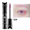 Color Mascara Blue Purple Pink White Purple Sapphire Blue Coffee Not Easy To Smudge Long-Lasting Coloring Performance Makeup Mascara TEAYASON