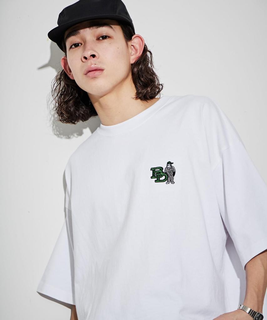 WEGO Ben Davis Шорты Длинные Уличные Оверсайз Свободные Размеры Короткая Белая Мужская Футболка на заказ, Рукав, Рукав, Вышивка в одну точку, Стиль, Силуэт,