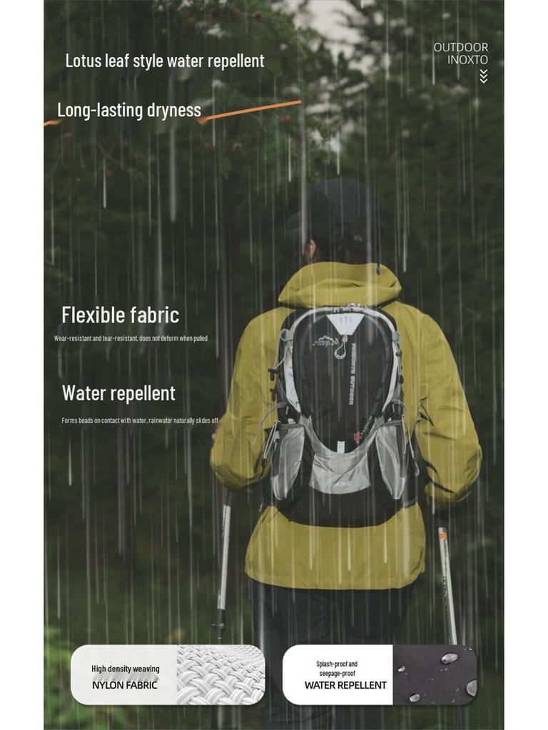 Eagle Map Mountaineering Lightweight Hiking Backpack - Outdoor Travel & Climbing Bag