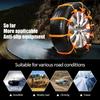 20Pcs Emergency Traction Snow Mud Tire Chains Anti Skid Snow Chains for SUV Car Driving