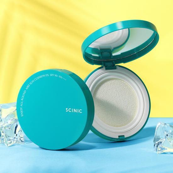 Scinic Наслаждайтесь универсальным воздушным солнцезащитным кушоном EX 25 г