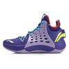 Li Ning Sonic 7 Anti-Slip Durable Mid-Top Basketball Shoes Men Sneakers Purple ABAP019-3