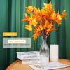Artificial Canadian Maple Leaves Flower Arrangement Fall Thanksgiving Harvest Decor Home Party Wedding Centerpieces Decoration