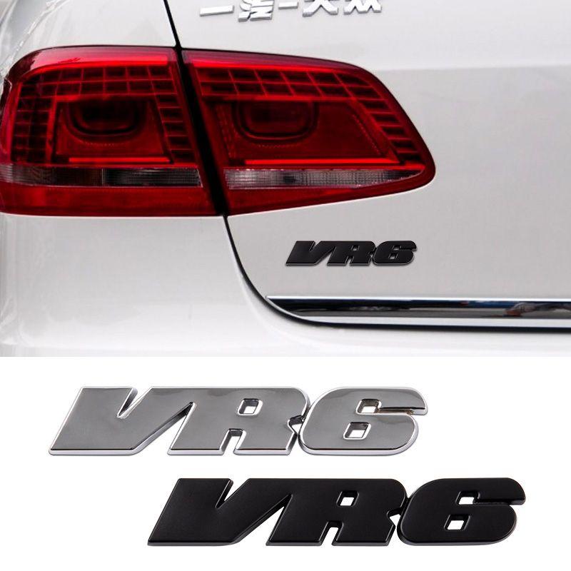 Metal 230 280 330 TSI VR6 car sticker displacement label New Suiteng Passat Lingdu rear label