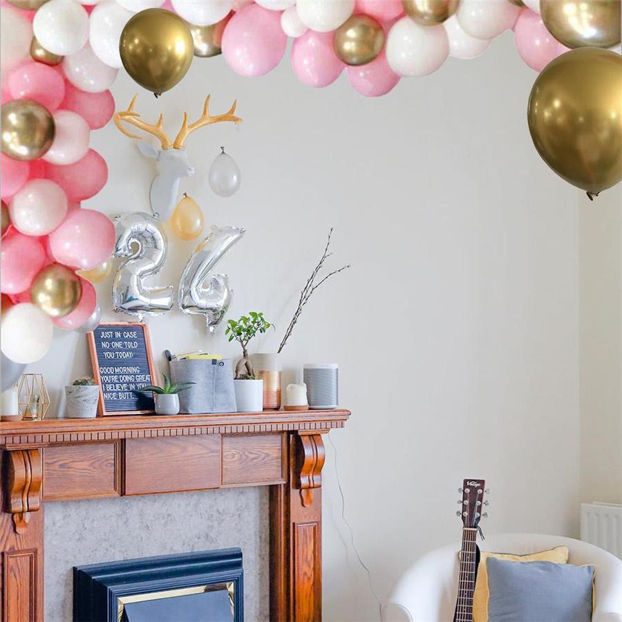 118 шт. Воздушные шары + Набор для арки из воздушных шаров День рождения Свадьба Детский праздник Гирлянда Декор