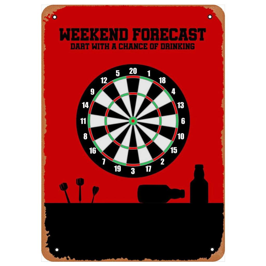 Metal Tin Signs No Beer No Darts Wall Decoration Plaque Vintage Poster Iron Painting for Man Cave Home Cafe Game Room Club Bar