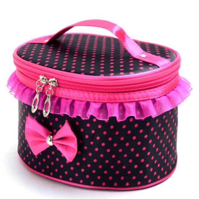 Portable Travel Toiletry Makeup Cosmetic Bag Organizer Holder Handbag