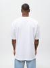 Jigga Wear Laurel Men's White Oversized Short Sleeve T-Shirt XL