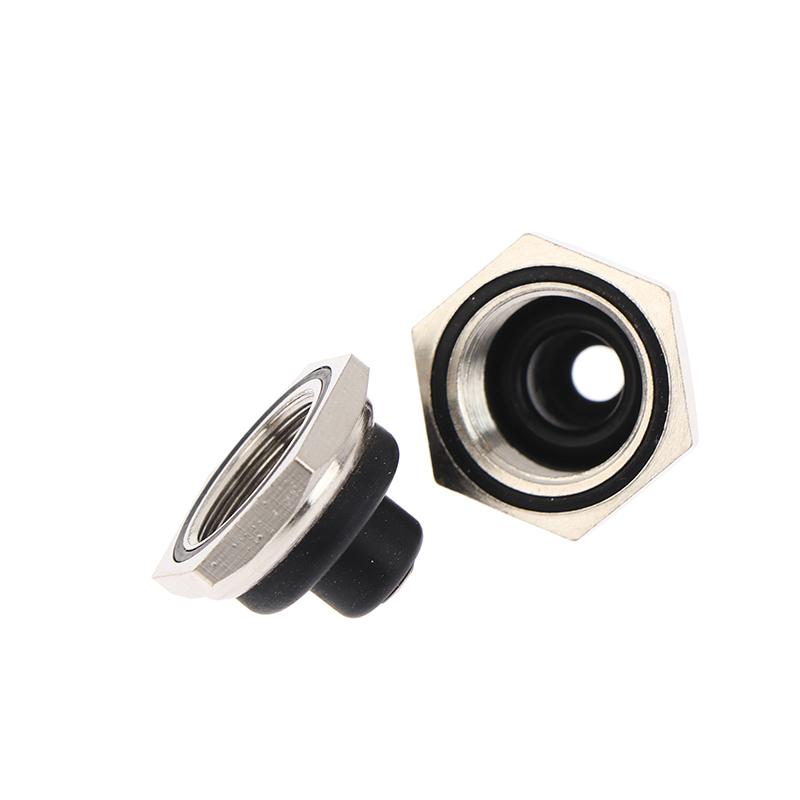 5Pcs Product M12 * 0.75 12Mm Toggle Switch Waterproof Cap With Hexagonal Metal Edge Accessories