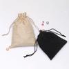 Burlap Jewelry Drawstring Pouches Drawstring Closure Jewelry Storage Bags  Travel Organization