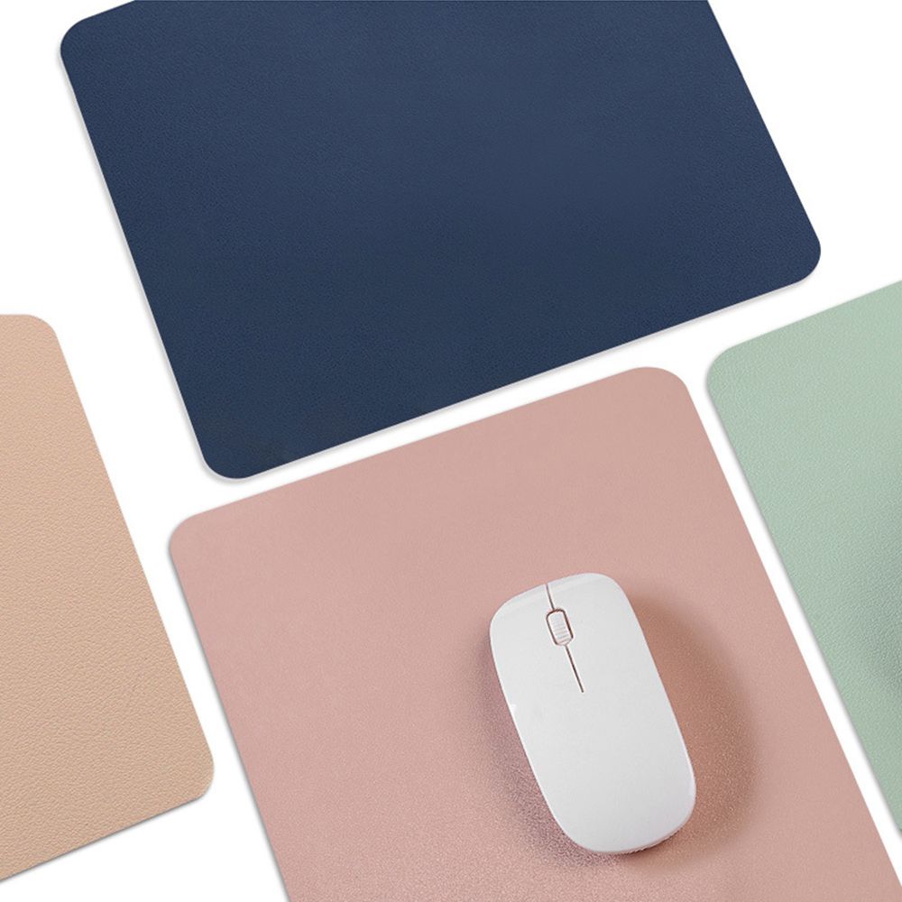 Waterproof Laptop Computer Writing Mat Home Office PU Leather Desk Mat Keyboard Mice Mat Mouse Pad