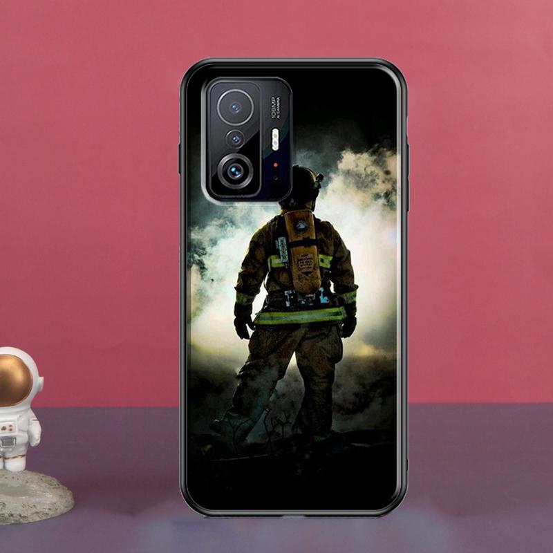 Чехол Firefighter Heroes Fireman для POCO X5 X3 F5 Pro X4 F4 GT M5s C40 F3 для Xiaomi 13 Lite 12 11T 12T Pro 12X