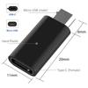 USB C Female to Micro USB Male Adapter Micro USB to USB C Adapter Fast Charger Power Cable Plug Strip Extender for Xiaomi Huawei
