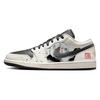 Air Jordan 1 Low Винтажные Баскетбольные Кроссовки Мужские Белый Черный IH0649-021(Команда181-)
