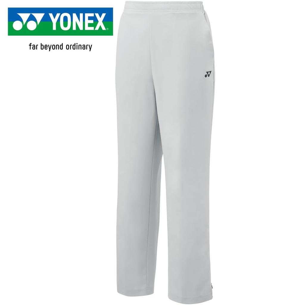 YONEX Длинные брюки для разминки LR женские, цвета «длинный ледяной серый», (326)