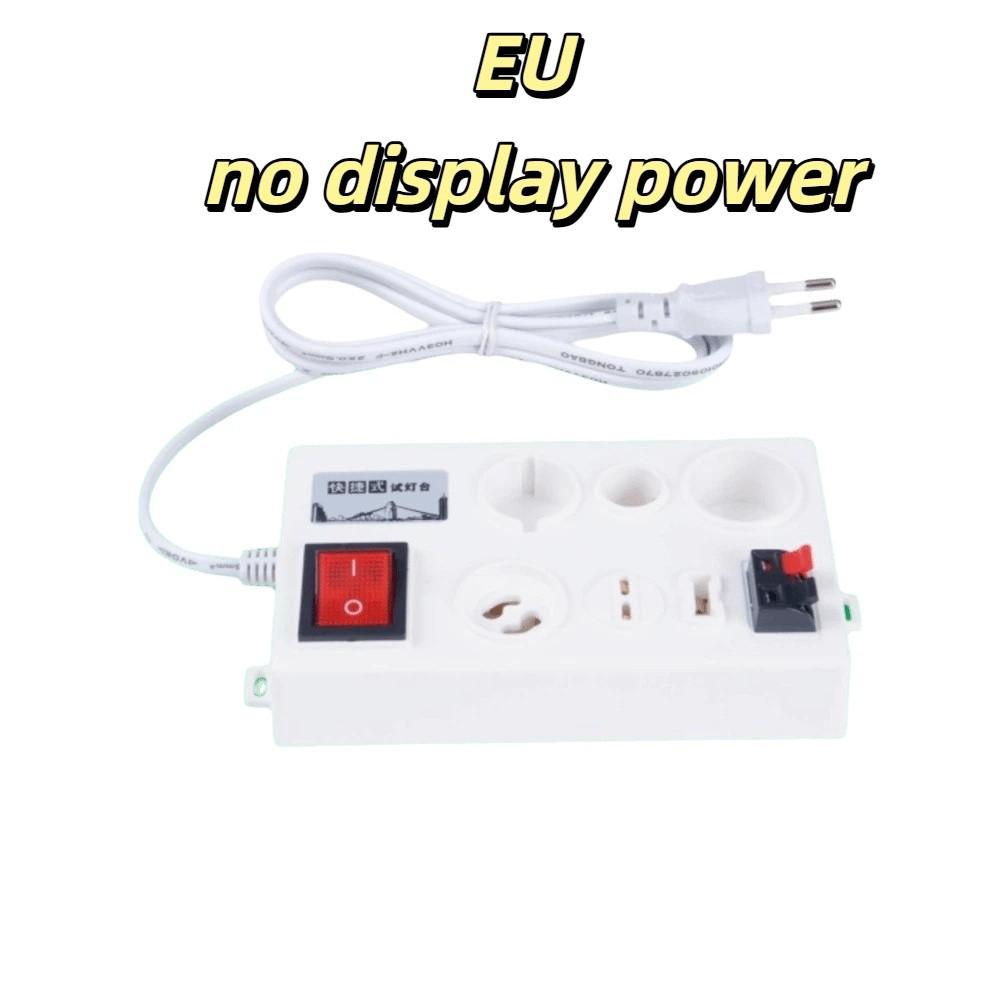 Accurate Measurement Lamp Tester Box Easy To Use Voltage Tester  Electric Power Test