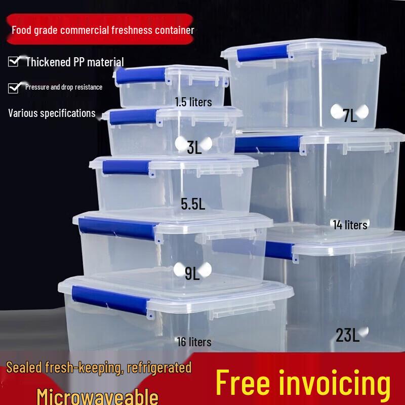 Medium Glass Food Storage Container for Refrigerator and Microwave