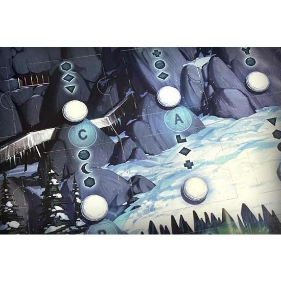 Корейские настольные игры EXIT Room Escape Game Адвент-календарь Секрет ледяной пещеры, популярная корейская игра