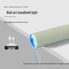 Портативная перезаряжаемая УФ лампа для ногтей: Мини ручной прибор для сушки ногтей