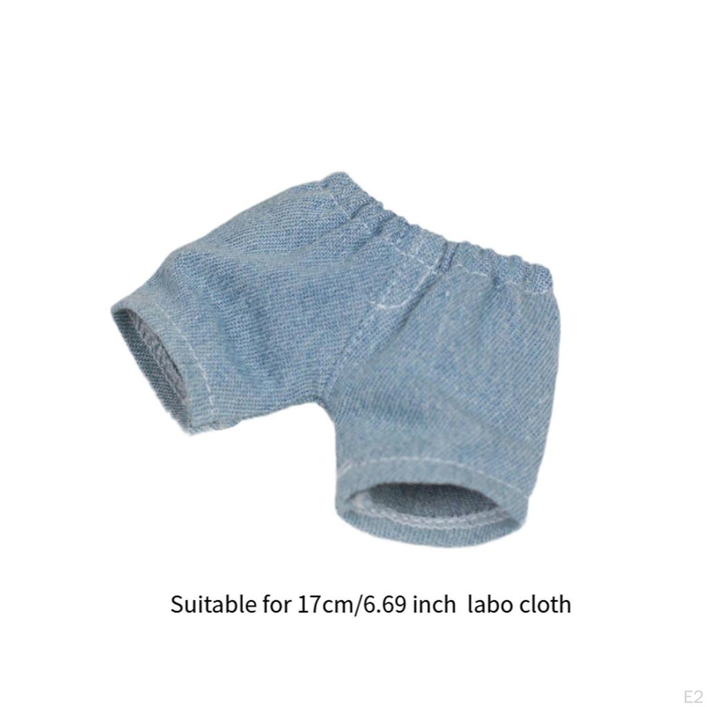 17 см Кукольная одежда, штаны для кукол, милые наряды для косплея, игрушки своими руками для девочек 5, 6, 7, 8 лет