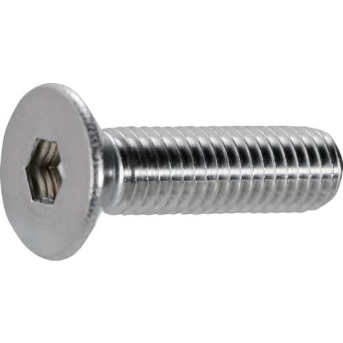TRUSCO Hex Socket Flat Head Bolts, Stainless Steel, M8 X 35, Pack of 6, B129-0835