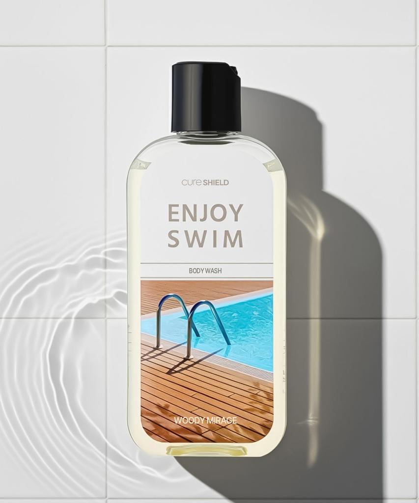 Enjoy Swim Body Wash Pool Chlorine Odor Removal 200ml