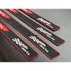 Auto Accessories Rubber Car Door Sill Scuff Plate Protector Strip Guard Sticker