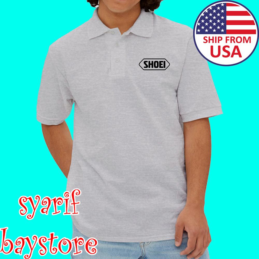 SHOEI Helmet Men#039;s Grey Size S to 3XL Unisex T-Shirt