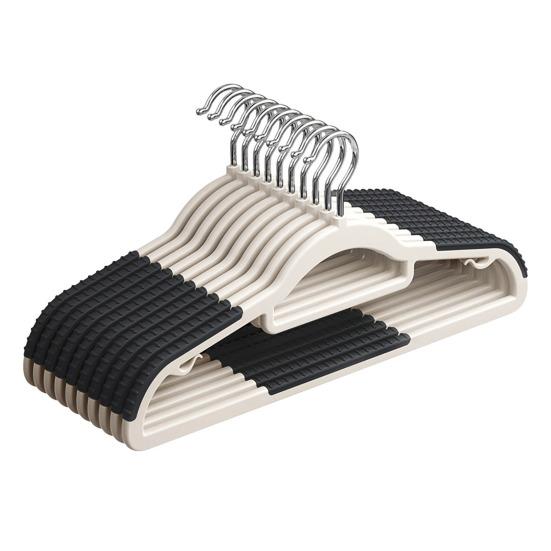 1/5/10pcs Clothes Hanger Anti-slip Rotary Smooth Anti-scratch No Deformation Wet Dry Dual Use