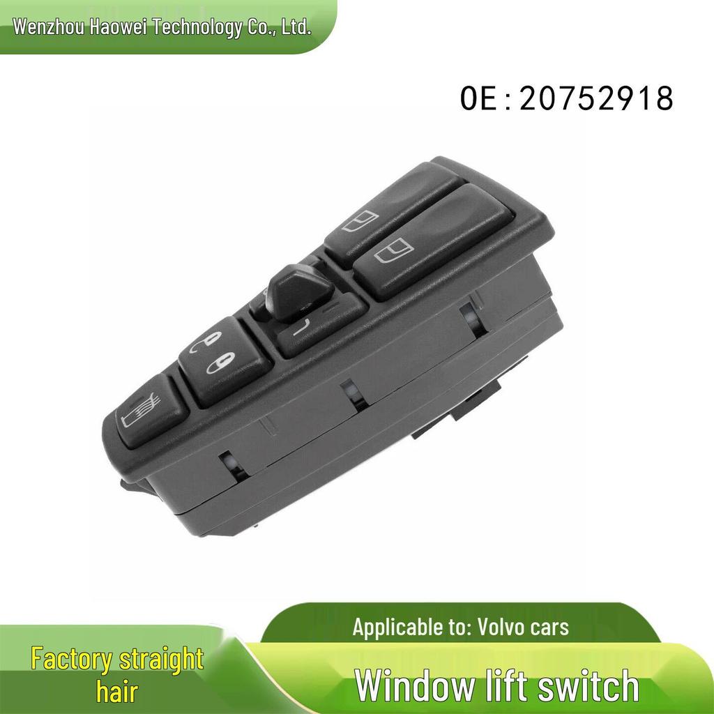 Compatible with VOLVO Truck Door & Window Switch 20752918 (Glass Lift).