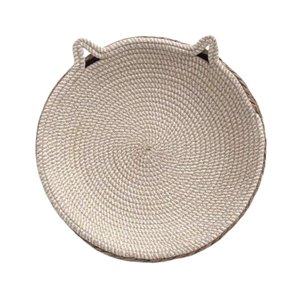 Handmade Vine Woven Cat Nest Large Size Seasonal Warmth Pad Four Seasons Universal