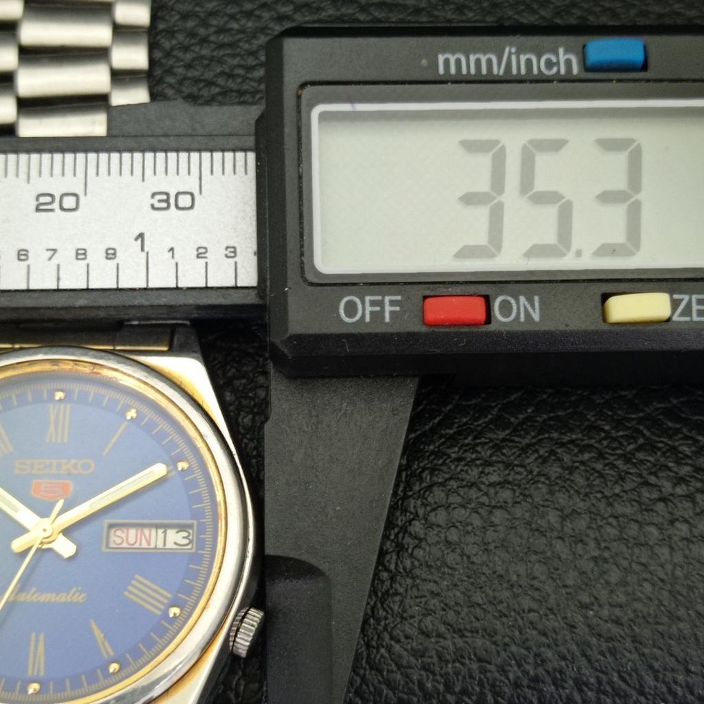 Б/У винтажные мужские часы SEIKO 5 AUTOMATIC 7009A из Японии с синим циферблатом a433466-2 R116-a433466