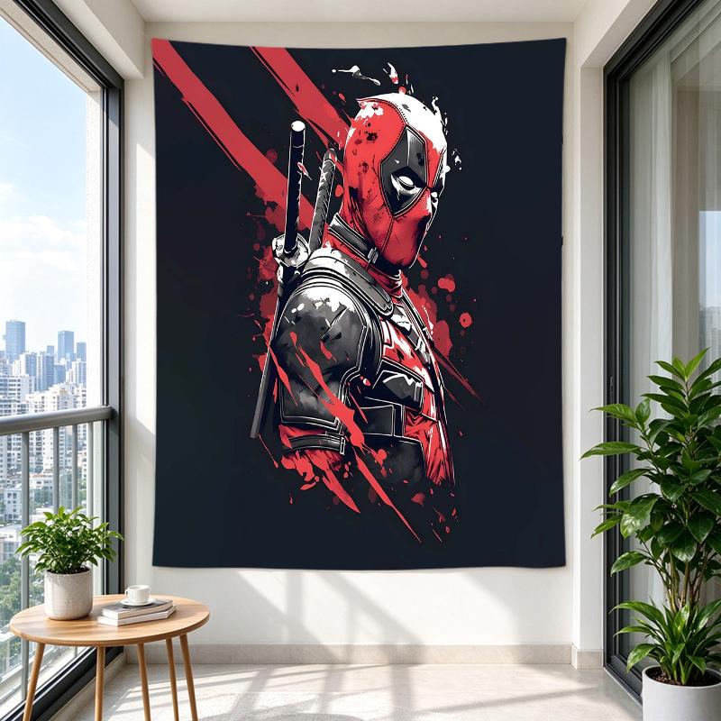 Vertical Tapestry Neji Hyuga Byakugan Anime Illustration Men Women Living Room Wall Art