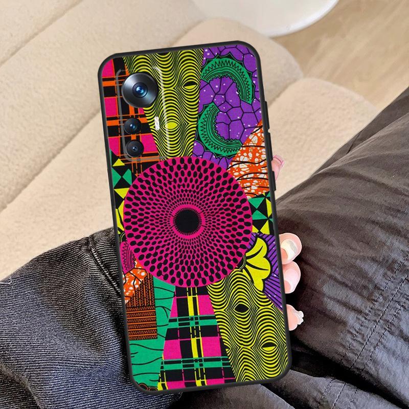 African Wax Print For Xiaomi POCO C65 F5 X5 X4 X3 Pro F3 F4 M5s Mi 14 13 Pro 11T 12T 13T 12 Lite Phone Case