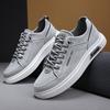 Original Men's Casual Sneakers White Shoes Round Toe Comfortable Trend Versatile Breathable Wear-resistant Walking 2025