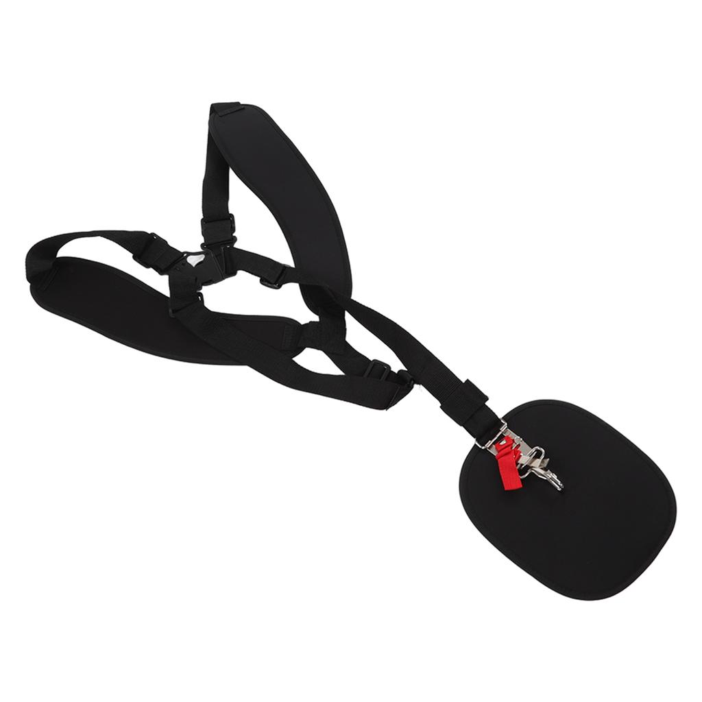 Регулируемый ремень для газонокосилки с пряжкой, полиэстеровый ремень с двойным плечевым ремнем для триммера