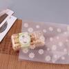 100pcs Transparent Small Daisy For Business Shopping Pouch Party Packaging Plastic Tote Bag Mini