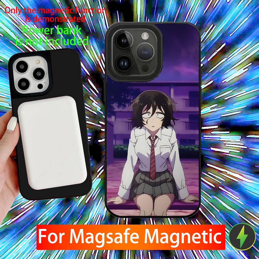 Аниме Акира Асаи ХЛОПОК Чехол для телефона Для iPhone 16,15,14,13,12,11,Pro,Max,Plus,Mini,SE Новый Магнитный беспроводной заряд Magsafe