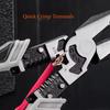 Multifunctional universal diagonal pliers, wire cutters, durable non-slip repair tools for professional electrician