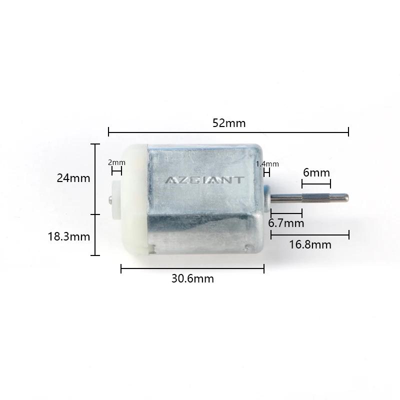 10 pcs AZGIANT FC280 Car latch Door Lock Motor 12V DC folding mirror motor, ESL steer ELV lock motor, gas tank motor fuel engine